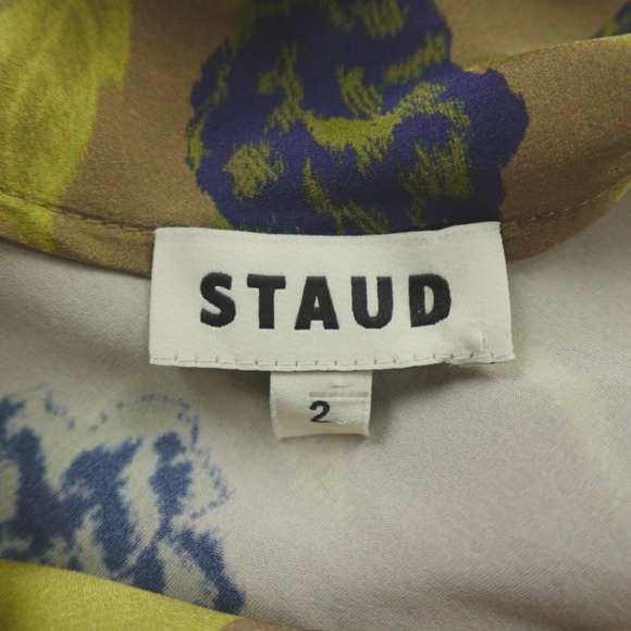 STAUD Top Phare Silk Vintage Floral - Picture 5 of 9